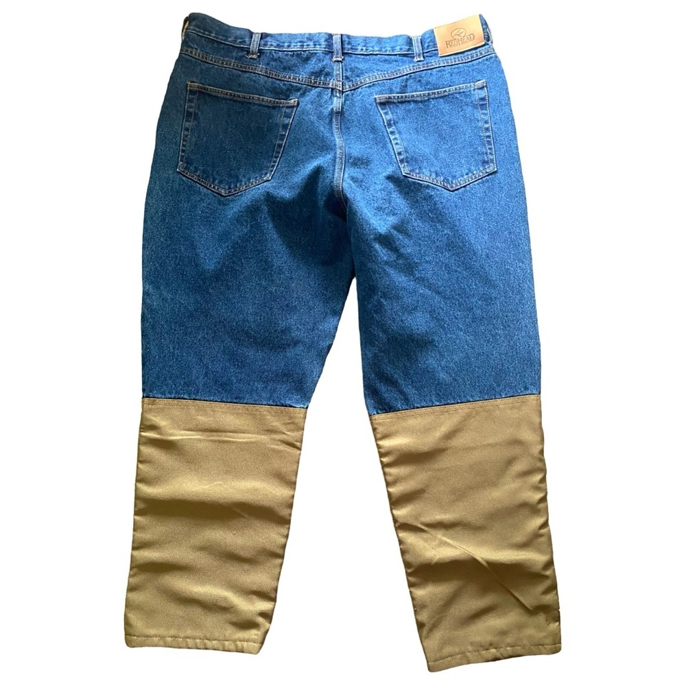 Redhead Men’s Field Pants 42x30 Denim Bass Pro Hunting Two Tone Outdoors Jeans - Picture 4 of 7